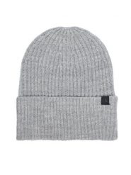 Calvin Klein Jeans Czapka Monogram IU0IU00440 Kremowy. Białe rękawiczki dziecięce Calvin Klein Jeans, bez wzorów, z jeansu. Za 149.99 zł.