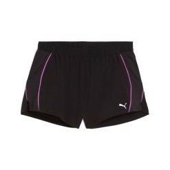 Szorty damskie Puma Velocity 3". Czarne szorty sportowe damskie Puma, bez wzorów, sportowe, do biegania. Za 152.50 zł.