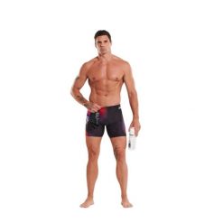 Kąpielówki Z3R0D. Czarne kąpielówki męskie ZEROD, l, bez wzorów, z elastanu, na fitness i siłownię. Za 205.00 zł.