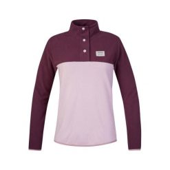 Bluza damska Hannah Nuka. Fioletowe bluzy sportowe damskie Hannah, bez wzorów, bez kaptura, narciarskie. Za 347.55 zł.