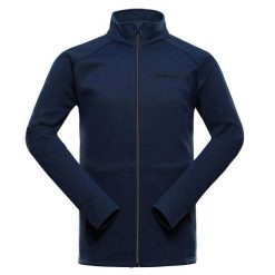 Kurtka turystyczna Alpine Pro Dozer 2. Niebieskie kurtki męskie Alpine Pro, bez wzorów, bez kaptura. W wyprzedaży za 209.00 zł.