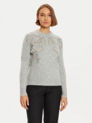 Marciano Guess Sweter 4BGR44 5786Z Szary Regular Fit. Szare swetry damskie Marciano Guess, xs, z aplikacjami, z syntetyku, bez kołnierzyka, bez ramiączek, bez kaptura. Za 659.99 zł.