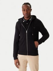 Guess Bluza M6RQ48 KCN01 Czarny Regular Fit. Czarne bluzy męskie Guess, m, z aplikacjami, z bawełny, bez kaptura. Za 439.99 zł.