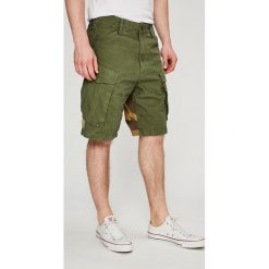 G-Star Raw - Szorty. Szare szorty męskie G-Star Raw, z bawełny, casualowe. W wyprzedaży za 359.90 zł.