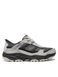 Skechers Trekkingi Slip-ins Vigor AT 237744/GYBK Szary. Szare trekkingi męskie Skechers, trekkingowe. Za 359.99 zł.