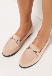 Różowe Mokasyny Faraday. Czerwone mokasyny damskie Born2be, eleganckie. Za 79.99 zł.