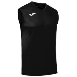 Koszulka do koszykówki dla chłopców Joma Combi bez rękawów. Niebieskie t-shirty dla chłopców Joma, bez wzorów, z meshu, bez ramiączek. Za 53.99 zł.