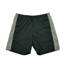 Męskie czarne kąpielówki. Czarne kąpielówki męskie Nike, l, bez wzorów, z materiału. Za 102.20 zł.