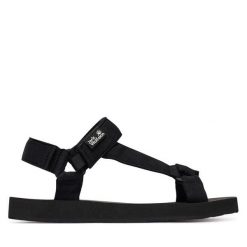 Sandały Jack Wolfskin. Czarne sandały męskie Jack Wolfskin, trekkingowe. Za 329.99 zł.