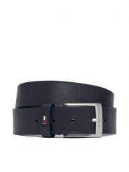 Tommy Hilfiger Pasek Adan 3.5 Ext AM0AM13014 Granatowy. Niebieskie paski damskie Tommy Hilfiger, bez wzorów, ze skóry. Za 147.99 zł.