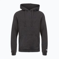 Bluza męska Champion 221571 Sweatshirt Hooded. Czarne bluzy męskie Champion, l, bez wzorów, z bawełny, z kapturem. Za 159.99 zł.