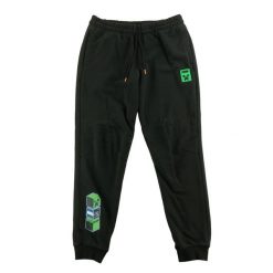 Second life - Spodnie dresowe męskie Minecraft Puma - Jak nowy. Czarne spodnie sportowe męskie Puma, l, bez wzorów, z dresówki, do biegania. Za 170.36 zł.