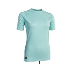 Koszulka surfingowa damska ION Lycra damska SS. Niebieskie t-shirty damskie ION, s, bez wzorów, z dzianiny, bez kołnierzyka. Za 179.00 zł.