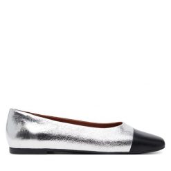 Baleriny Vagabond Shoemakers. Szare baleriny damskie Vagabond Shoemakers, bez wzorów, bez obcasa. Za 249.99 zł.