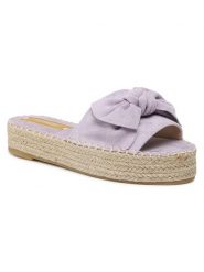 DeeZee Espadryle WSS990-81 Fioletowy. Fioletowe espadryle damskie DeeZee, bez wzorów, z materiału, bez obcasa, bez zapięcia. Za 35.99 zł.