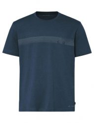 Koszulka rowerowa M Cyclist T-Shirt V. Niebieskie koszulki sportowe męskie Vaude, l, bez wzorów, z bawełny, bez kołnierzyka, bez ramiączek, na fitness i siłownię. Za 189.00 zł.