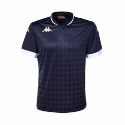 Jersey Kappa Bofi. Białe koszulki sportowe męskie Kappa, bez wzorów, z jersey, bez kołnierzyka, bez ramiączek, do piłki nożnej. Za 188.00 zł.