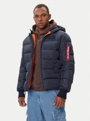 Alpha Industries Kurtka zimowa 118113 Granatowy Regular Fit. Niebieskie kurtki męskie Alpha Industries, na zimę, m, bez wzorów, z syntetyku, bez kaptura. Za 729.99 zł.