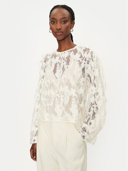 Karen by Simonsen Bluzka Pheobe 10105020 Beżowy Regular Fit. Brązowe bluzki damskie Karen by Simonsen, bez wzorów, z syntetyku, bez kołnierzyka, bez ramiączek. Za 299.99 zł.