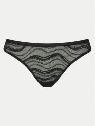 Calvin Klein Underwear Stringi 000QD3971E Czarny. Czarne stringi damskie Calvin Klein Underwear, l, bez wzorów, z syntetyku. Za 89.99 zł.