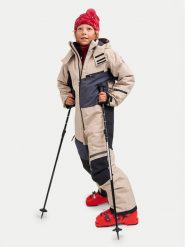 Reima Kombinezon zimowy Skaulo 5100472A Beżowy Regular Fit. Brązowe buty zimowe chłopięce Reima, bez wzorów, z syntetyku, bez zapięcia. Za 879.99 zł.