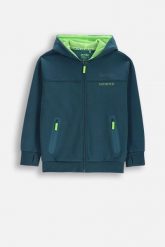 Bluza dresowa Chłopięca Lemon Explore WL6 zielona sportowa. Zielone bluzy dla chłopców LEMON explore, na jesień, bez wzorów, z bawełny, bez ramiączek, z kapturem. Za 99.90 zł.