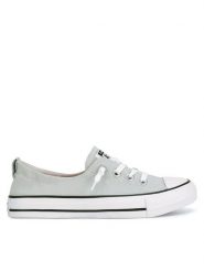 Converse Trampki Chuck Taylor All Star Shoreline Slip 537082C Szary. Szare trampki i tenisówki damskie Converse, bez wzorów, z materiału, retro, bez zapięcia. Za 199.99 zł.