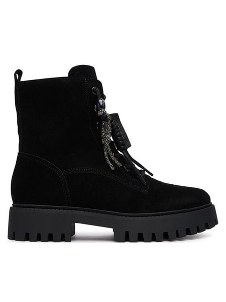 Guess Trapery FLFFIZ SUE10 Czarny. Czarne śniegowce i trapery damskie Guess. Za 674.99 zł.
