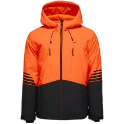 Męska kurtka narciarska Loap Lawnor Pomarańczowa Pomarańczowa. Brązowe kurtki męskie ZSPORT, m, bez wzorów, bez kaptura, narciarskie. Za 496.99 zł.