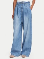 Morgan Jeansy 262-PELIAM Niebieski jasny Wide Leg. Niebieskie jeansy damskie Morgan. Za 349.99 zł.
