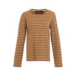 Damska koszulka z długim rękawem Regatta Federica. Brązowe koszulki sportowe damskie Regatta, bez wzorów, bez kołnierzyka, bez ramiączek, trekkingowe. Za 111.50 zł.