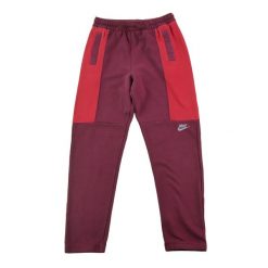 Second life - Nike spodnie dresowe męskie - Stan bardzo dobry. Czerwone spodnie sportowe męskie Nike, l, bez wzorów, z dresówki, na fitness i siłownię. Za 106.46 zł.