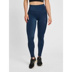 Damskie wysokie legginsy Hummel TE Tola. Niebieskie legginsy damskie Hummel, l, bez wzorów. Za 194.00 zł.