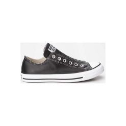 Converse 164976C BLACK/WHITE/BLACK, trampki. Białe trampki i tenisówki damskie Converse, bez wzorów, ze skóry, bez zapięcia. Za 349.00 zł.