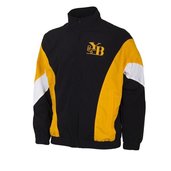 Kurtka treningowa BSC Young Boys. Czarne kurtki męskie COPA FOOTBALL, s, bez wzorów, z dresówki, retro, bez kaptura. Za 423.87 zł.