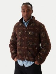 Jack & Jones Polar Norrebro 12291531 Bordowy Regular Fit. Czerwone bluzy męskie Jack & Jones, m, bez wzorów, z polaru, bez kaptura. Za 299.99 zł.