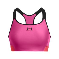 Biustonosz dla kobiet Under Armour HeatGear High. Czarne obuwie sportowe damskie Under Armour, bez wzorów, na fitness i siłownię. Za 240.50 zł.