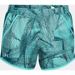 Under Armour Spodenki damskie Fly By Printed Short turkusowe r. XS (1297126-425). Spodnie dresowe damskie marki Under Armour. Za 71.00 zł.