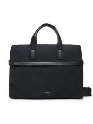 Calvin Klein Torba na laptopa Ck Must Laptopa Bag Mono K50K512727 Czarny. Czarne torby na laptopa męskie Calvin Klein, bez wzorów, ze skóry. Za 389.99 zł.