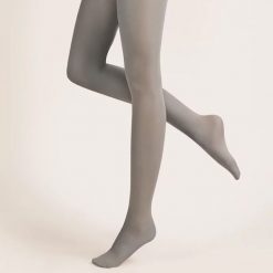 Rajstopy Gabriella Microfibre 40 den grey kryjące. Szare skarpety damskie Gabriella, bez wzorów, z dzianiny. Za 25.90 zł.