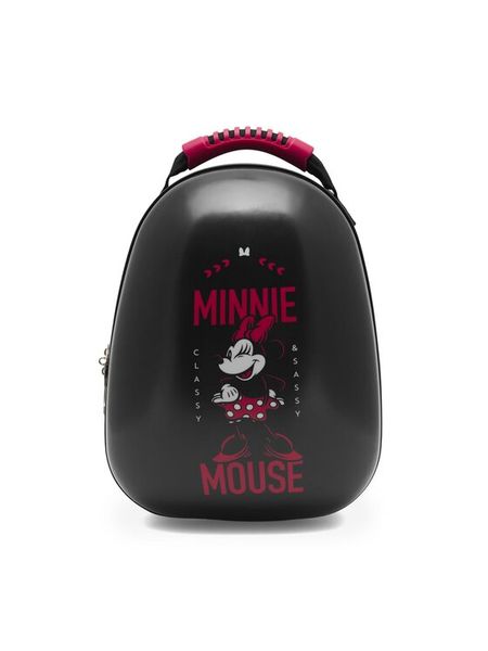 Minnie Mouse Plecak ACCCS-AW23-130DSTC-J Czarny. Czarne torby i plecaki dziecięce Minnie Mouse, z tworzywa sztucznego. Za 76.99 zł.