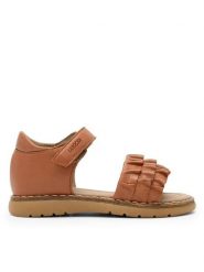 Lasocki Kids Sandały POPPY CI12-3044-03 Brązowy. Brązowe sandały dziewczęce Lasocki Kids, ze skóry, bez zapięcia. Za 69.99 zł.