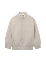 Mayoral Kurtka bomber 6414 Beżowy Regular Fit. Brązowe kurtki i płaszcze dla chłopców Mayoral, bez wzorów, z bawełny, bez kaptura. Za 199.99 zł.