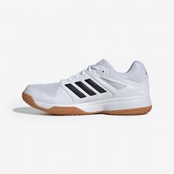 Buty do badmintona damskie ADIDAS Speedcourt. Obuwie sportowe damskie Adidas, bez wzorów, z materiału. Za 249.99 zł.