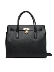 MICHAEL Michael Kors Torebka 30F5GNXS3L Czarny. Czarne torebki do ręki damskie MICHAEL Michael Kors, bez wzorów, ze skóry, bez dodatków. Za 1,259.00 zł.