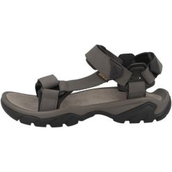 Buty do chodzenia męskie Teva Terra Fi 5 Universal. Szare sandały męskie Teva, z materiału, bez zapięcia. Za 812.00 zł.