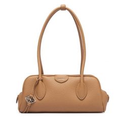 Torebka Calvin Klein. Brązowe torebki do ręki damskie Calvin Klein, bez wzorów, klasyczne, bez dodatków. Za 649.99 zł.
