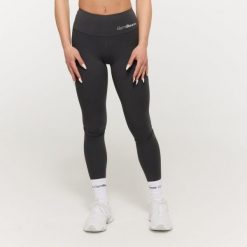 Legginsy damskie fitness z wysokim stanem Charcoal BEAT. Szare legginsy damskie GYMBEAM, xl, bez wzorów, z elastanu. Za 112.90 zł.
