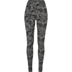 Legginsy Damskie Soft Paisley. Czarne legginsy damskie Urban Classics, xs, bez wzorów, trekkingowe. Za 76.99 zł.