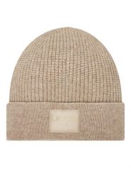 Guess Czapka AW5436 POL03 Beżowy. Brązowe czapki i kapelusze damskie Guess, na zimę, z aplikacjami, z wełny. Za 99.99 zł.